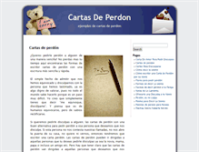 Tablet Screenshot of cartasdeperdon.net